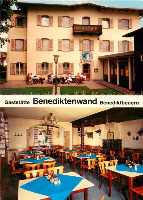 Benediktbeuern Gaststaette Benediktenwand Gaststube