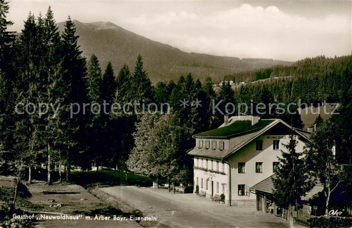 Bayerisch Eisenstein Gasthaus Pension Neuwaldhaus mit Arber