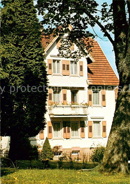 FREUDENSTADT BW Pension Goebel