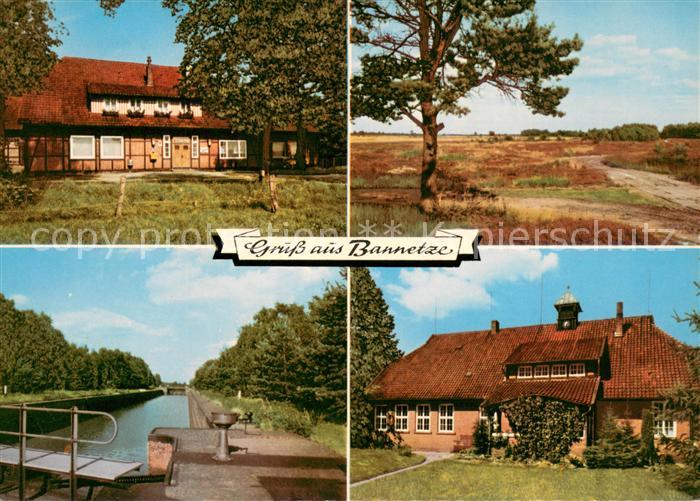 Bannetze Lammers Gast und Pensionshaus Panorama Kanal