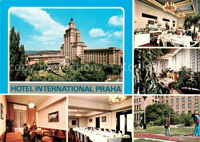 Dejvice Hotel International Praha Gastraeume Minigolfanlage