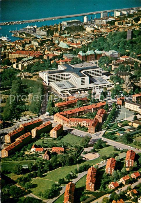 Helsingborg Flygbild over lasarettet