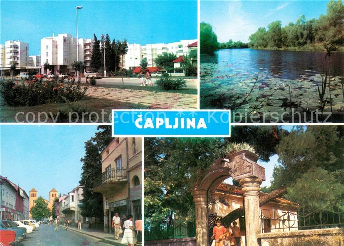 Capljina Stadtansichten Seepartie
