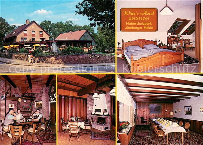 Undeloh Wittes Hotel Gast und Pensionshaus Gastraeume Gaestezimmer