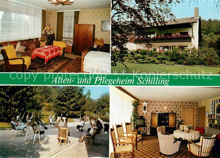 Neuhaus Solling Alten und Pflegeheim Schilling Gaststube Zimmer Park