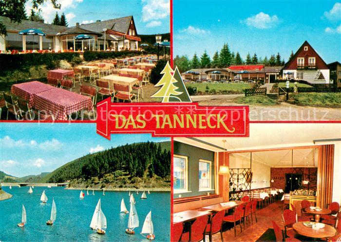 Schulenberg Oberharz Das Tanneck Restaurant Hotel Kaffeeterrasse Segelregatta
