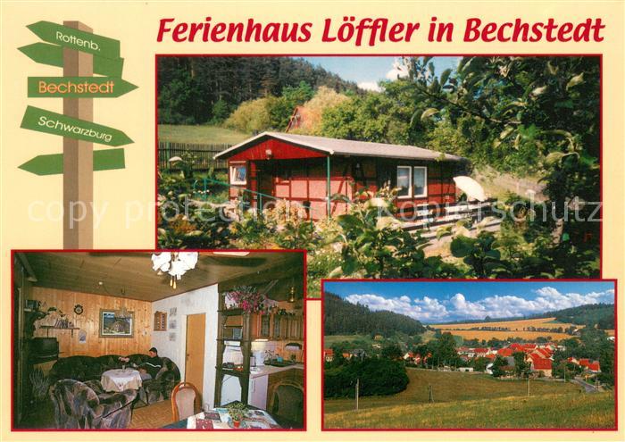 Bechstedt Ferienhaus Loeffler Gaststube Panorama