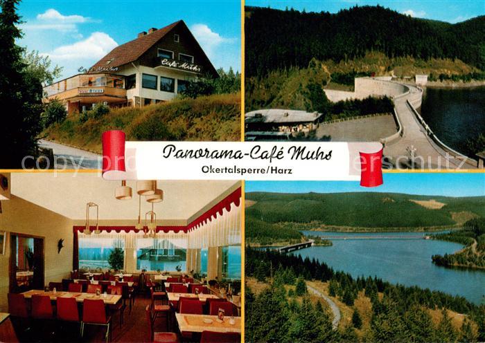 Schulenberg Oberharz Panorama Cafe Muhs Gaststube Okertalsperre Fliegeraufnahme