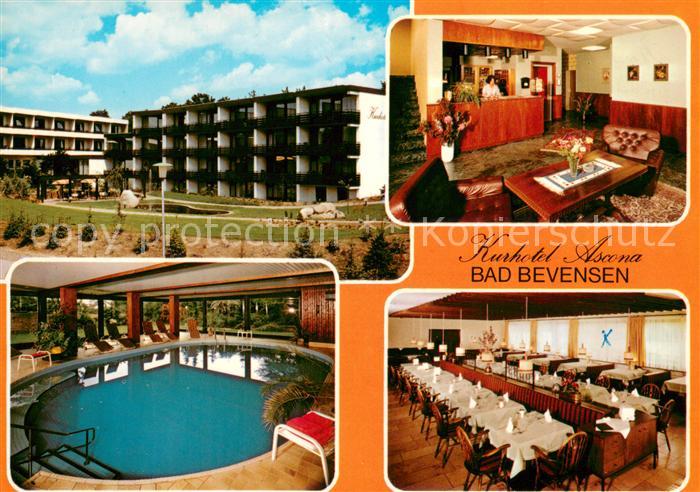 Bad Bevensen Kurhotel Ascona hallenbad Bar Speisesaal