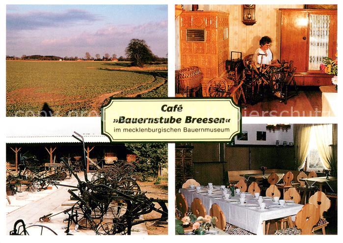 Breesen Neubrandenburg Cafe Bauernstube Breesen Natur und Antiquitaeten im meckl