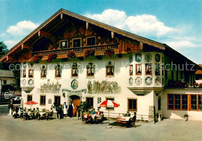 Bernau Chiemsee Gasthof zum alten Wirt