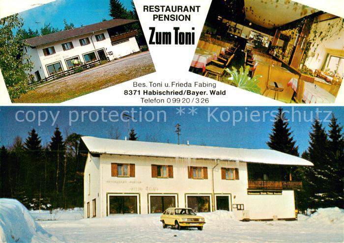 Habischried Niederbayern Restaurant Pension Zum Toni