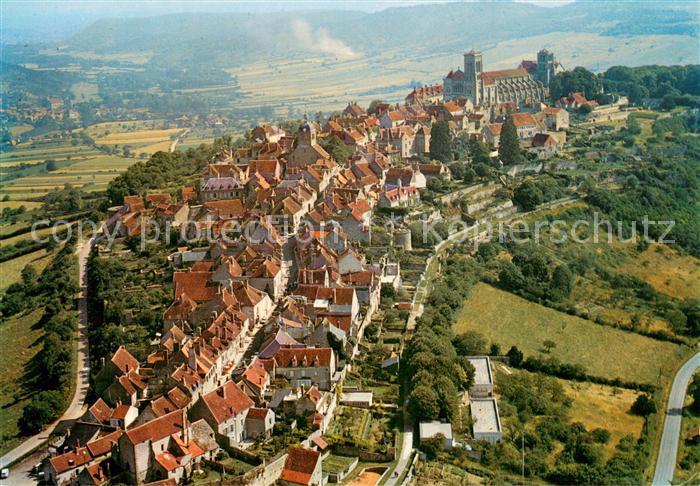 Vezelay Vue aerienne