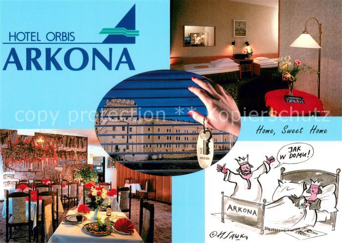 Szczecin Stettin Hotel Orbis Arkona Gastraeume Zimmer