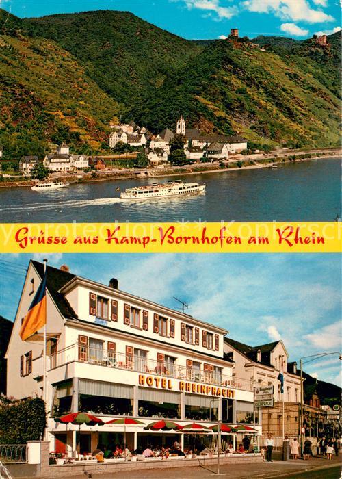 Kamp-Bornhofen Rheinpartie Hotel Rheinpracht