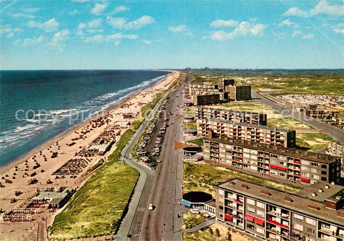 Zandvoort Holland Fliegeraufnahme