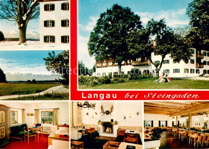 Langau Oberpfalz Bildungs und Erholungsstaette Panorama Kaminzimmer Speisesaal