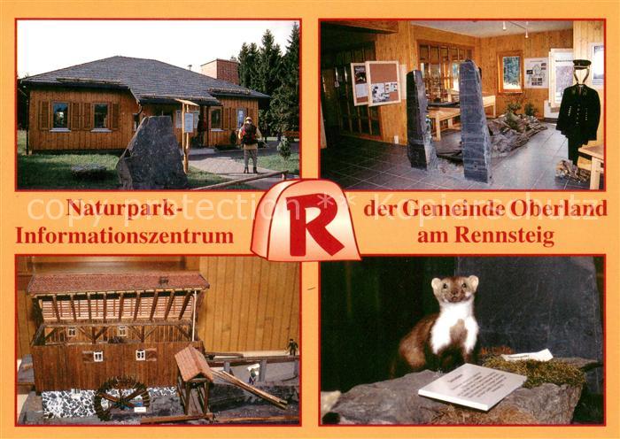Oberland Rennsteig Naturpark Informationszentrum Spechtsbrunn Innenansicht Wasse