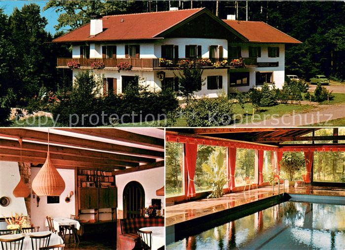 Hittenkirchen Chiemsee Gaestehaus Muenchner Kindl Gaststube Hallenbad