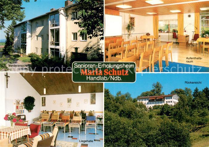 Handlab Senioren Erholungsheim Maria Schutz Aufenthaltsraum Liegehalle Rueckansi