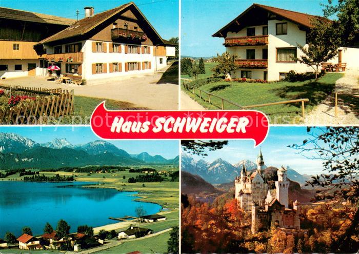 Hopferau Haus Schweiger Seepanorama Schloss Neuschwanstein