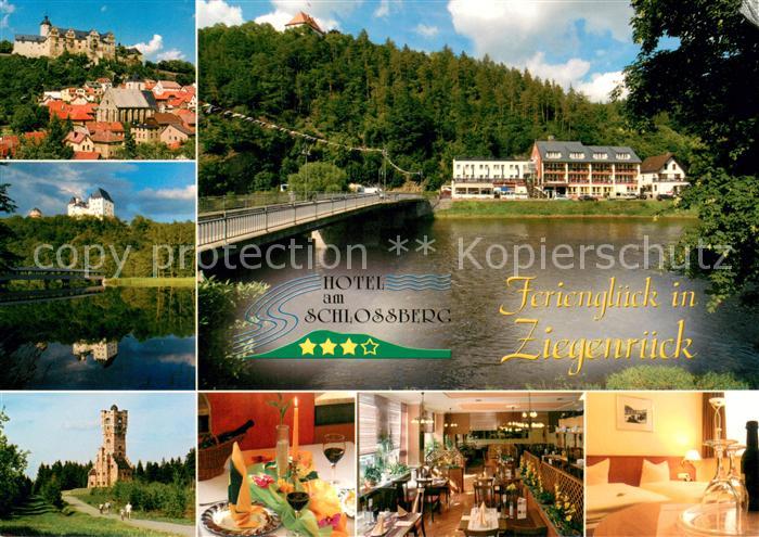 Ziegenrueck Hotel am Schlossberg Gastraeume Zimmer Schloss