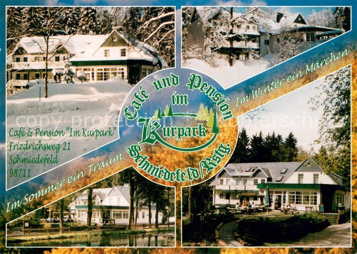 Schmiedefeld Rennsteig Cafe Pension Im Kurpark Details