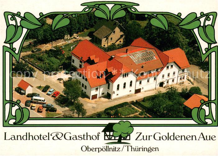 Triptis Landhotel Gasthof Zur Goldenen Aue Fliegeraufnahme