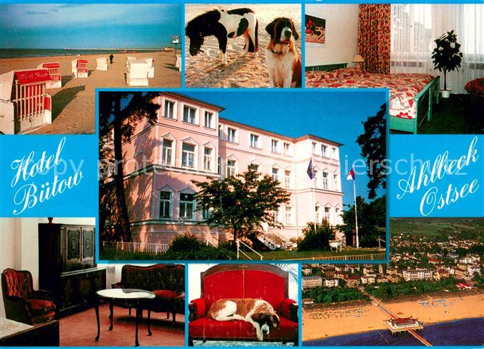 Ahlbeck Ostseebad Hotel Buetow Zimmer Strandpartien Fliegeraufnahme