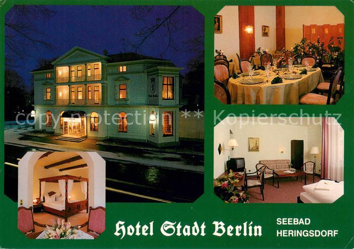 Heringsdorf Ostseebad Usedom Hotel Stadt Berlin Gastraeume Gaestezimmer