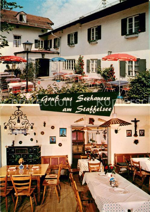 Seehausen Staffelsee Gasthof zum Stern Gaststube