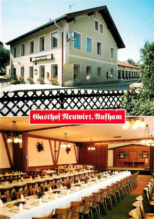 Aufham Anger Gasthof Neuwirt Speisesaal