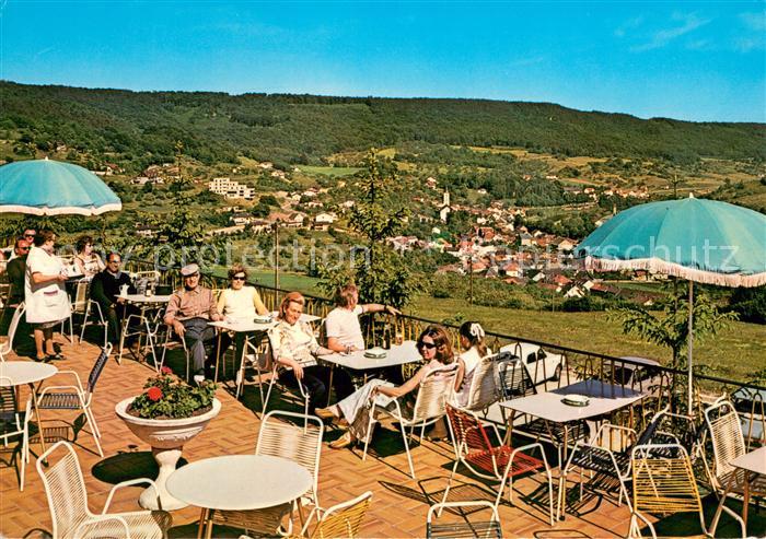 Bollendorf Suedeifel Hotel Waldcafe Sonnenberg Terrasse