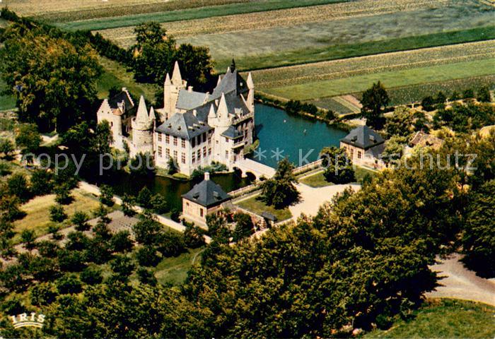 Laarne Chateau Feodal de Laarne Vue aerienne