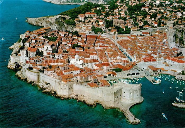 Dubrovnik Ragusa Fliegeraufnahme