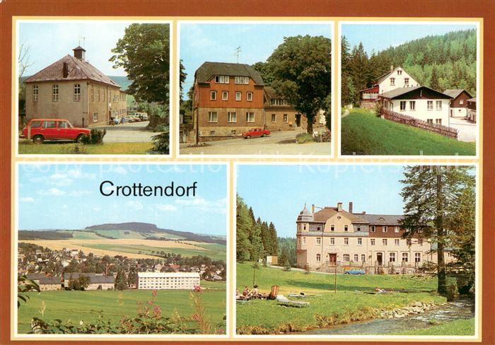 Crottendorf Erzgebirge Gasthof Glashuette der DP Betriebsferienheim Dietrichsmue