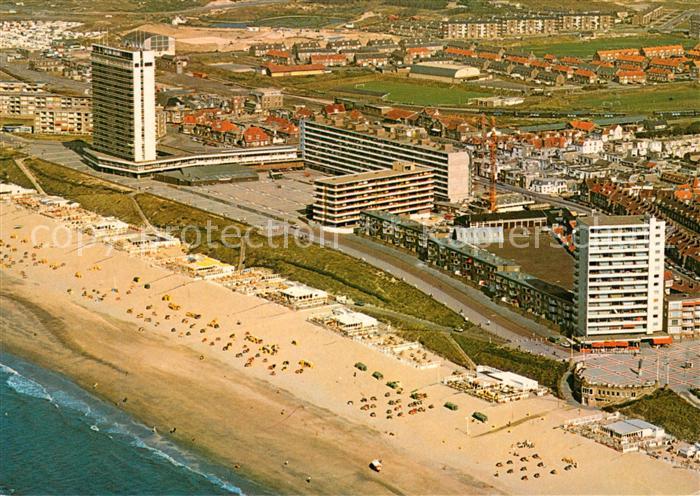 Zandvoort Holland Fliegeraufnahme