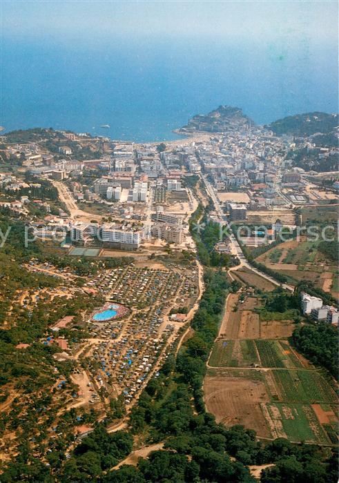 Tossa de Mar Fliegeraufnahme