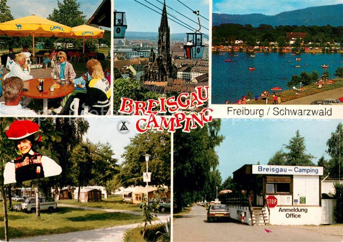 Freiburg Breisgau Breisgau Camping Anmeldung Garten Muenster Seepartie