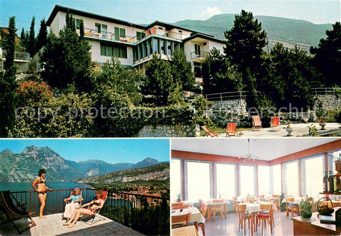 Torbole Lago di Garda Villa Tetto d’Oro Terrasse Gastraum
