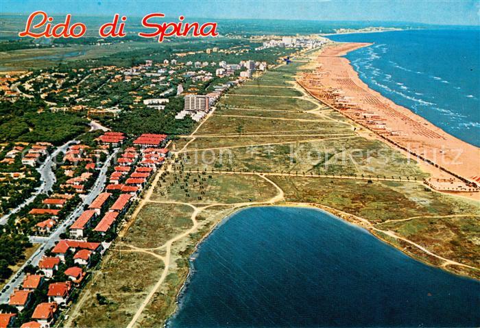 Lido di Spina Fliegeraufnahme