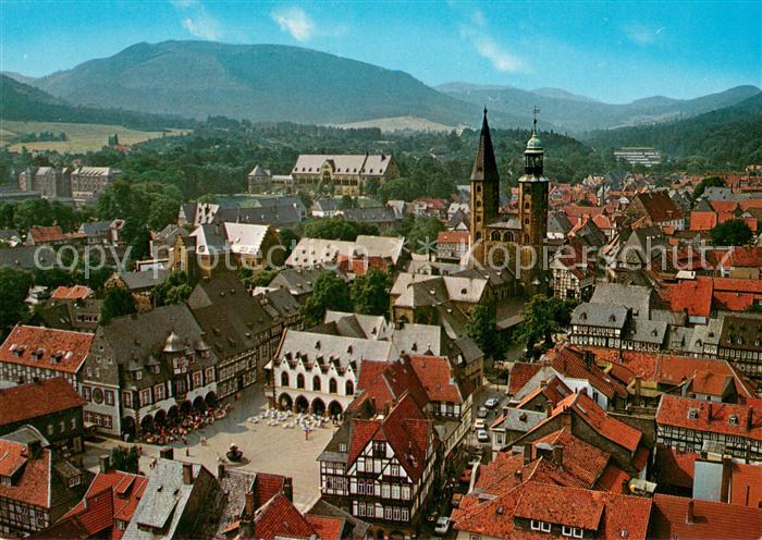 GOSLAR Harz Niedersachsen Fliegeraufnahme