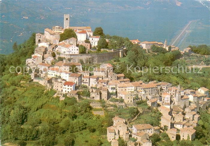 Motovun Fliegeraufnahme