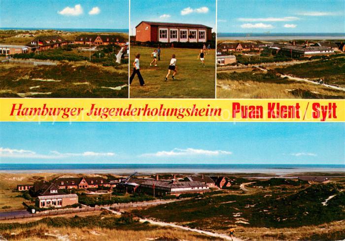 SYLT Insel Schleswig-Holstein Hamburger Jugenderholungsheim Puan Klent Details