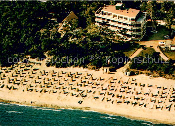 Timmendorfer Strand Curschmann Sanatorium Fliegeraufnahme