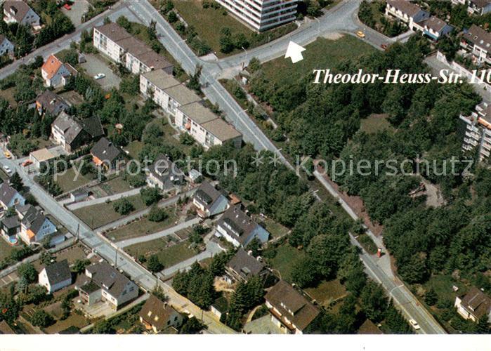 Essen Ruhr Theodor Heuss Strasse Fliegeraufnahme