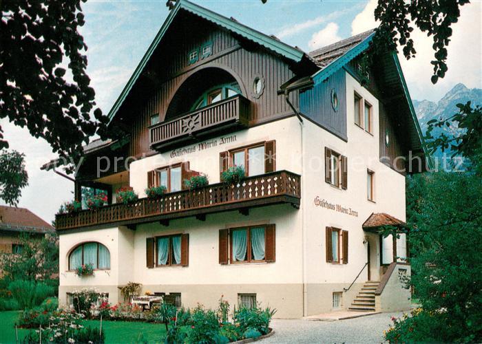 GARMISCH-PARTENKIRCHEN Bayern Gaestehaus Maria Anna