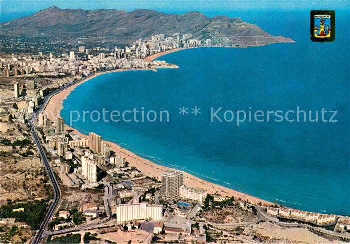 Benidorm Fliegeraufnahme