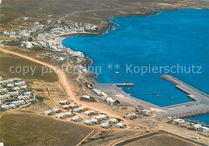 Lanzarote Kanarische Inseln Playa Blanca Vista parcial aerea