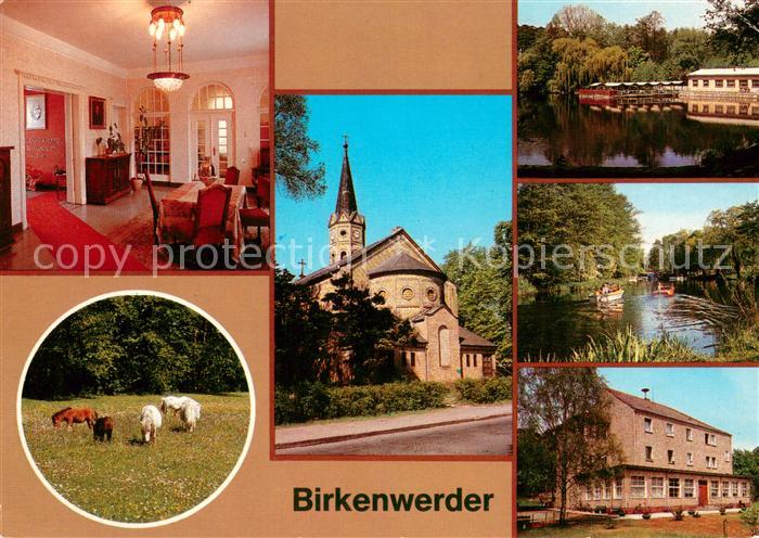 Birkenwerder Clara Zetkin Gedenkstaette Ponyzucht Kirche Gaststaette Boddensee B